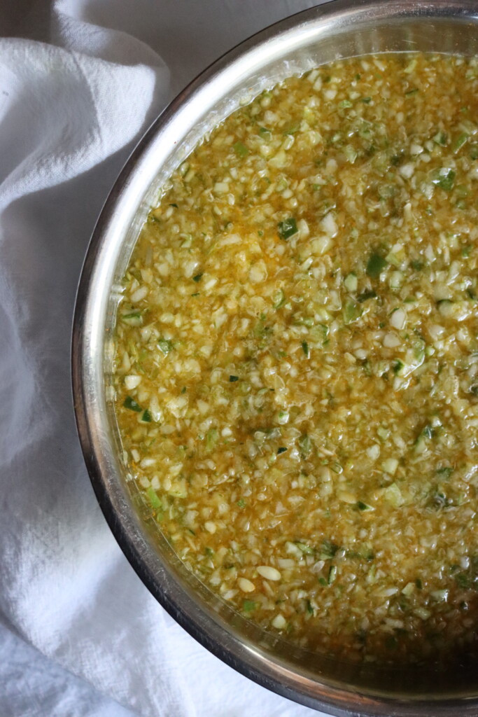 Making Dill Relish