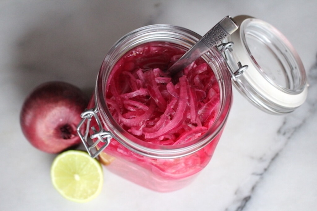 Lime Pickled Onions