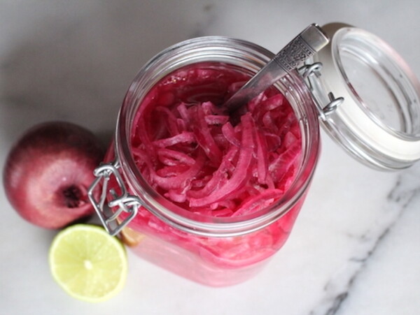 Lime Pickled Onions
