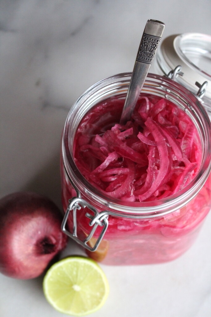 Lime Pickled Onions