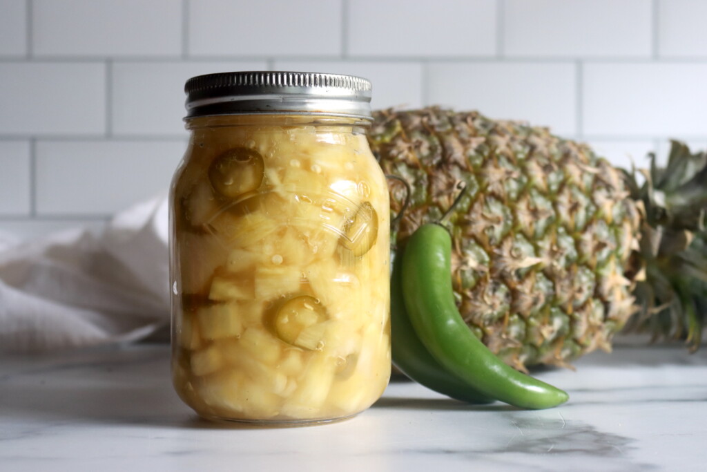 Spicy Pickled Pineapple