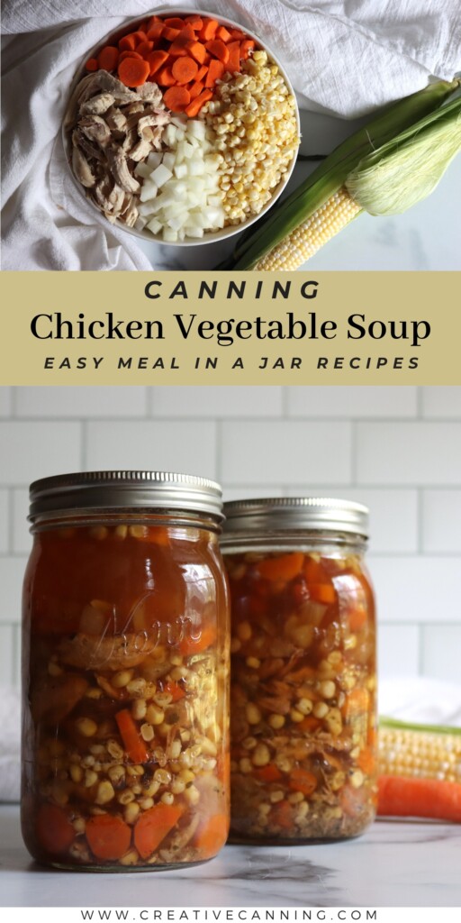 Canning Chicken Vegetable Soup