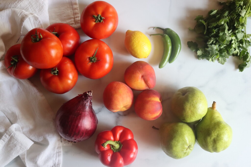 Fruit Salsa Ingredients