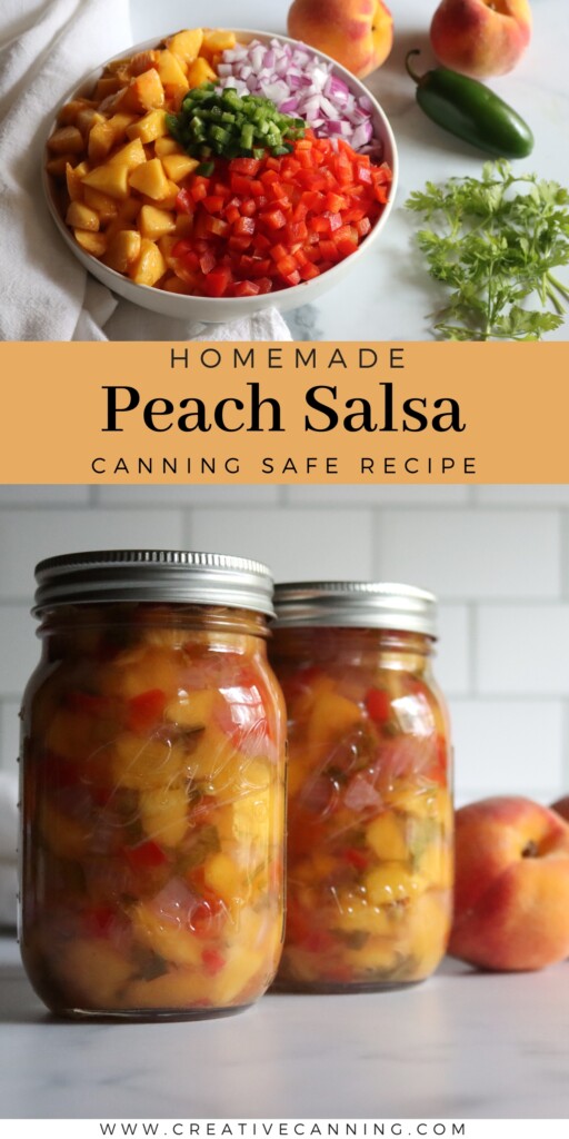 Peach salsa canning recipe