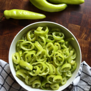 Processing Banana Peppers