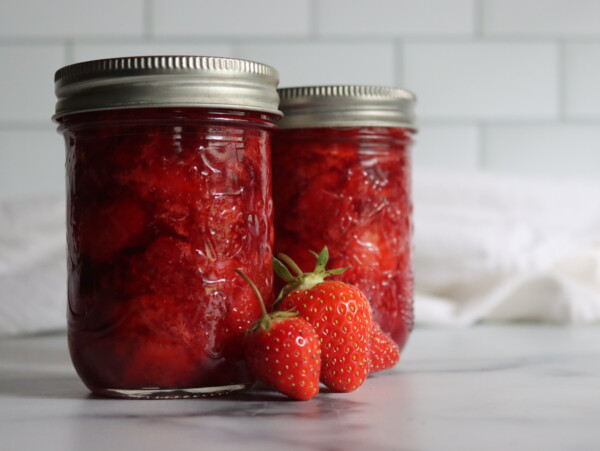 Low Sugar Strawberry Jam with Pomona's Pectin