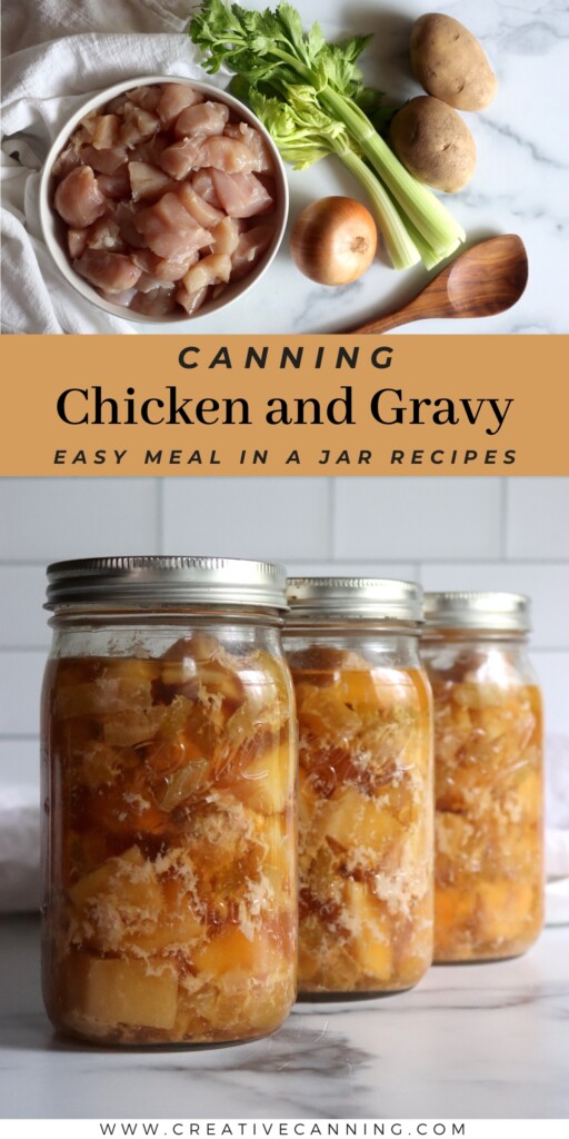 Pressure Canning Chicken and Gravy