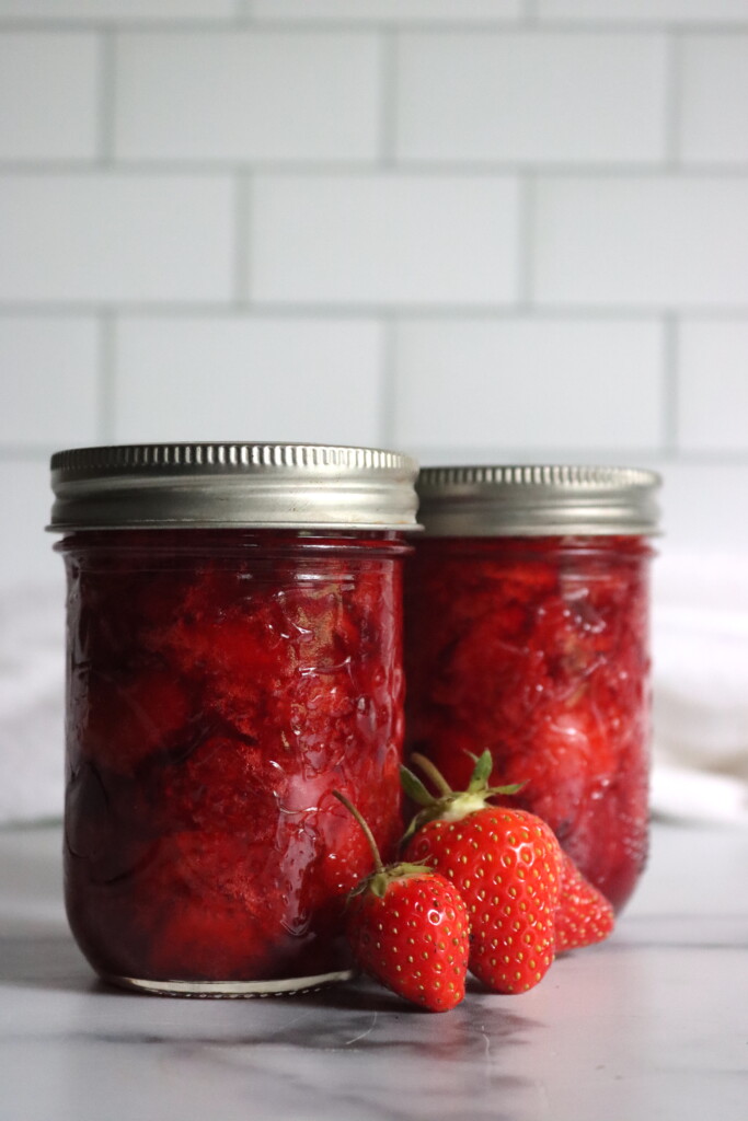 Strawberry Jam made with Pomona's Pectin