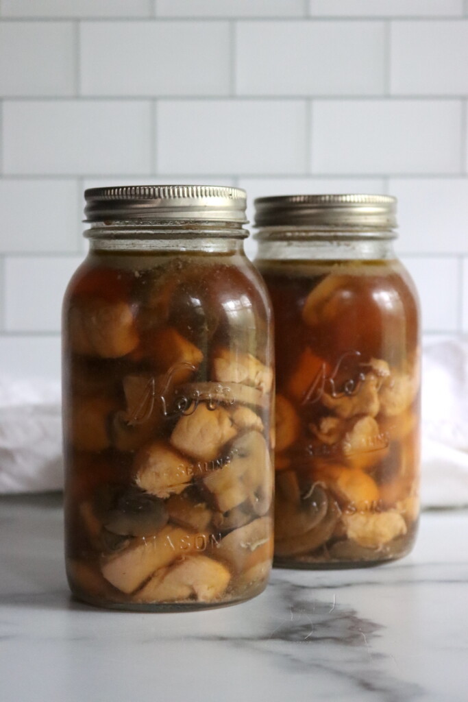 Canning Chicken and Mushrooms