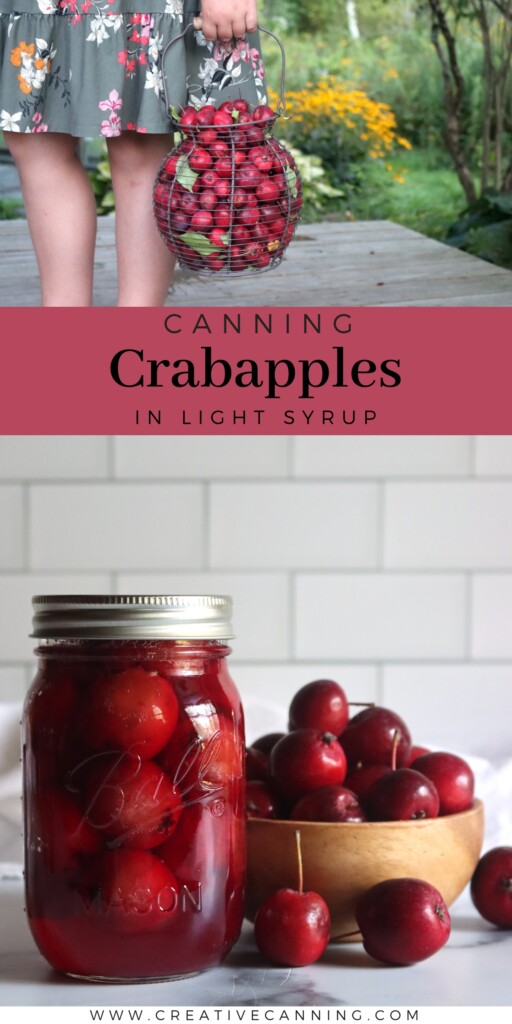 Canning Crabapples in Syrup