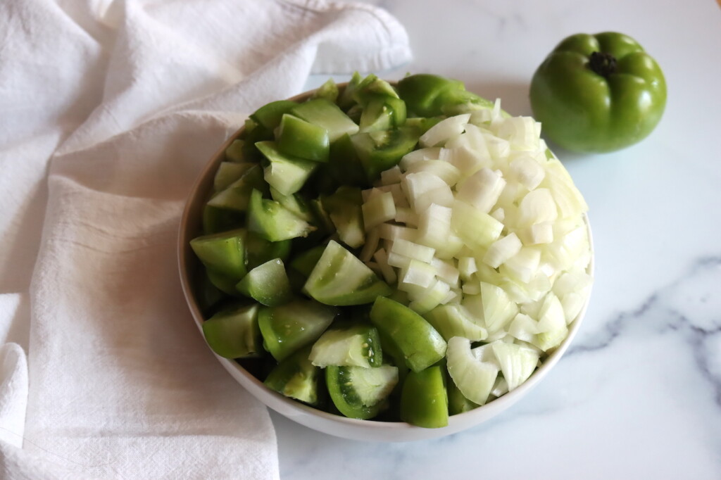 Green Tomato Chow Chow Ingredients