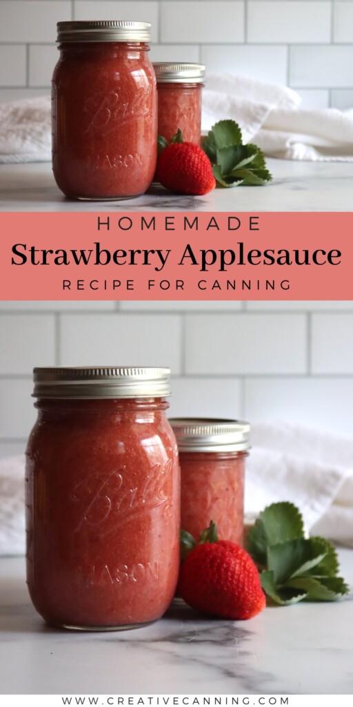 Strawberry Applesauce Canning Recipe