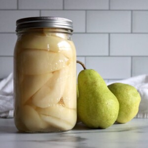 Canning Pears at Home