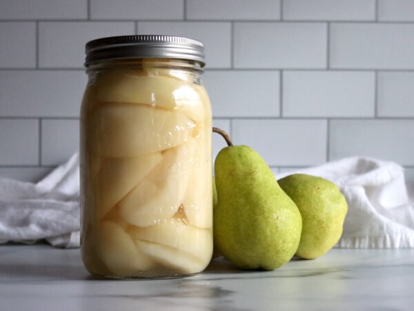 Canning Pears at Home
