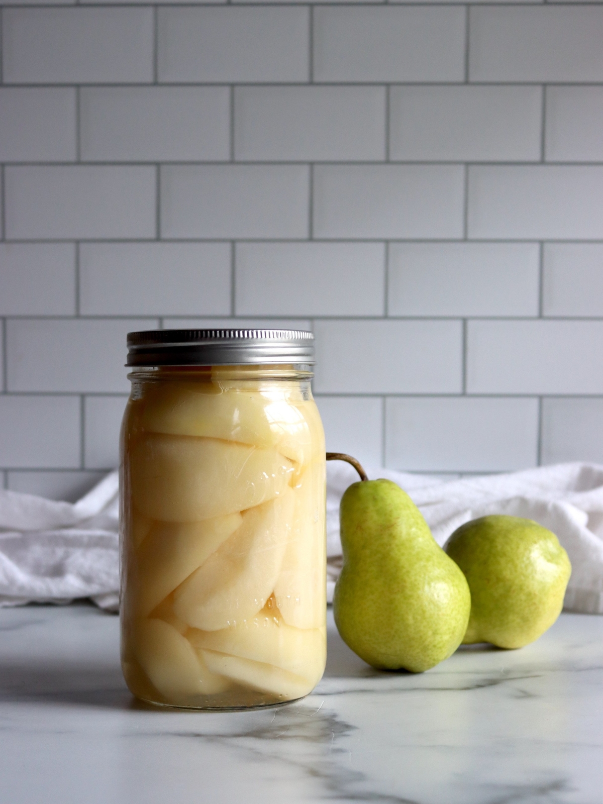 How to Can Pears