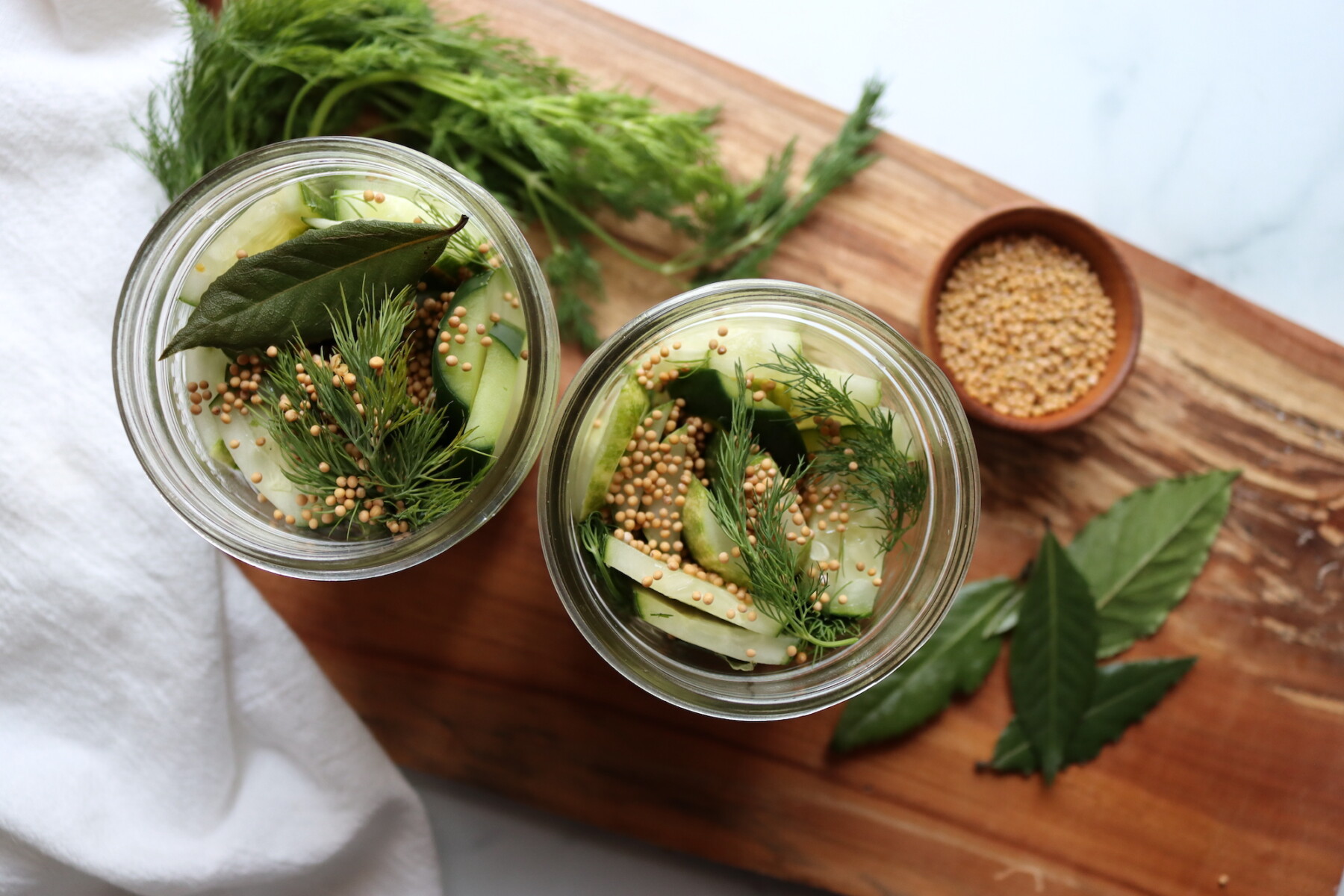 Making Deli Style Dill Pickles