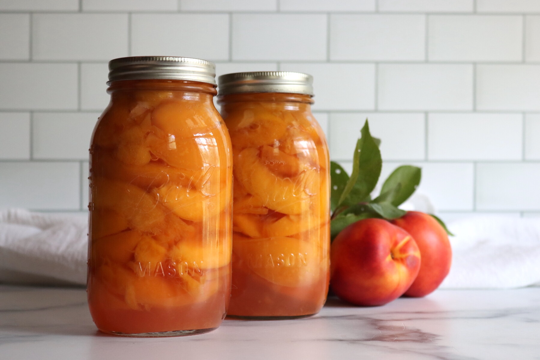 Canning Nectarines