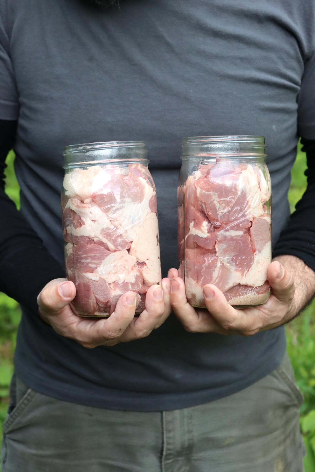 Raw Pack Canning Pork