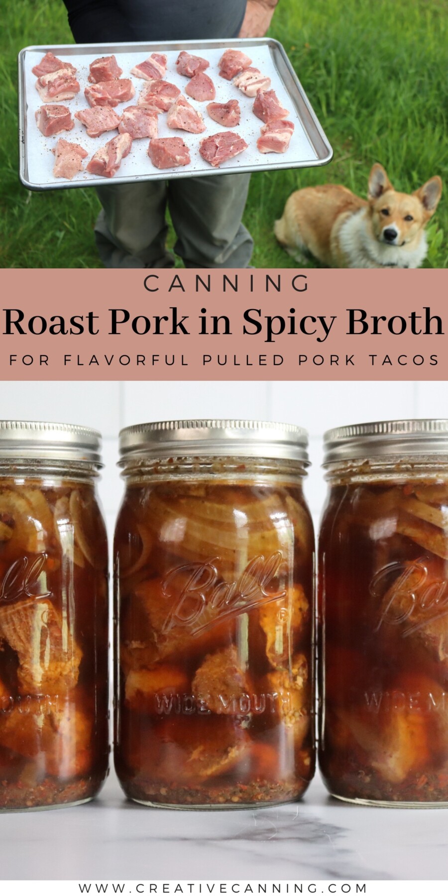 Canning Roast Pork in Spicy Broth Recipe