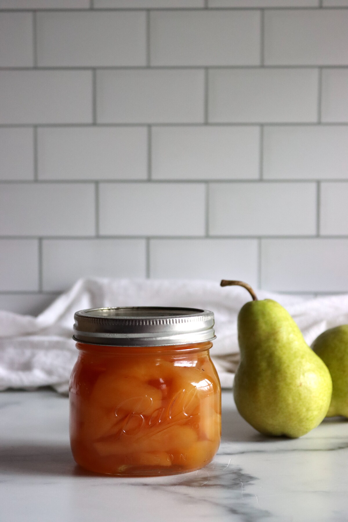 Homemade Pear Preserves