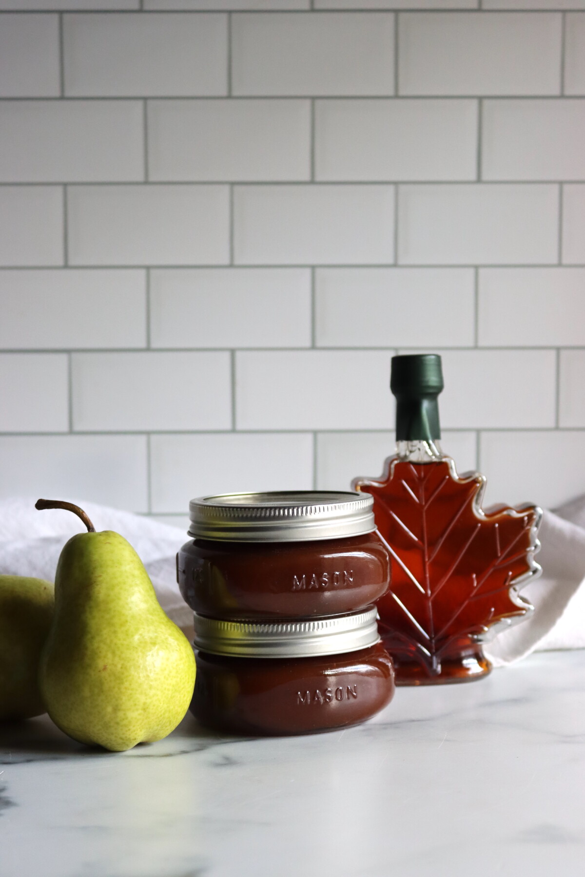 Maple Bourbon Pear Butter