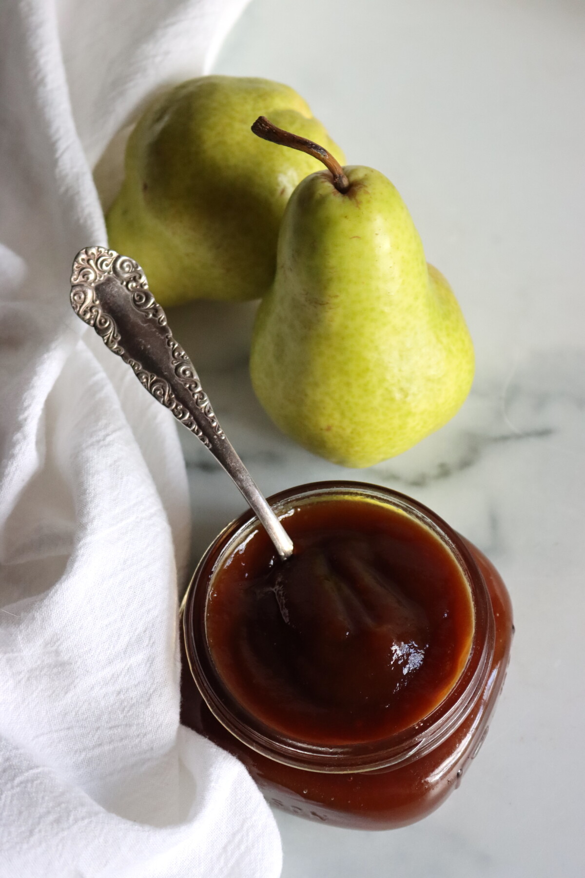 Maple Bourbon Pear Butter