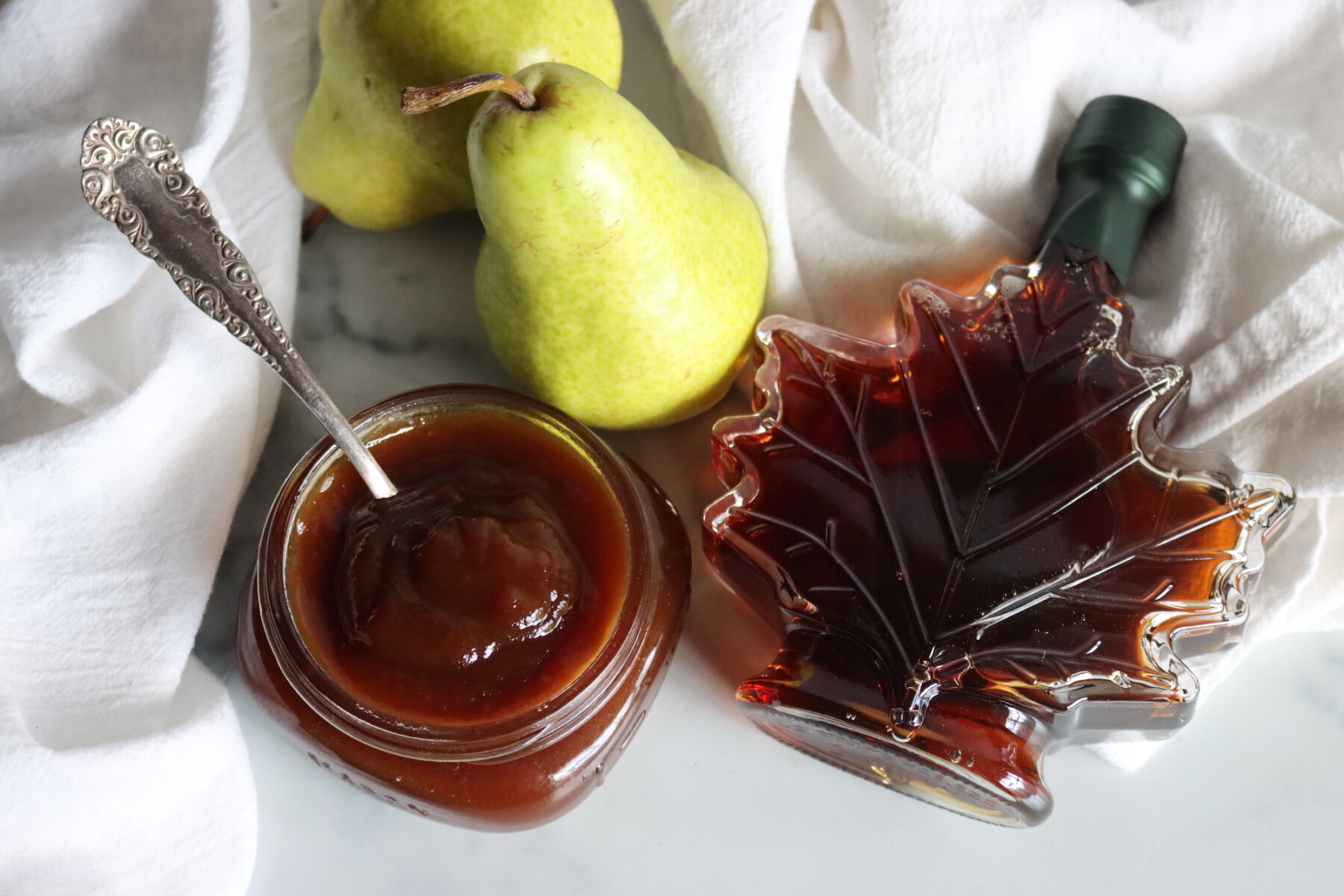 Maple Bourbon Pear Butter