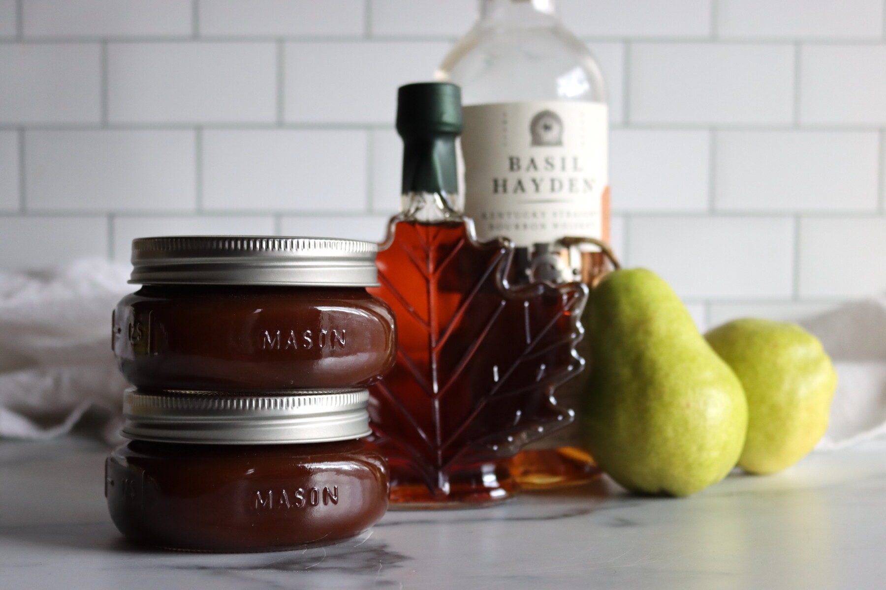 Maple Bourbon Pear Butter