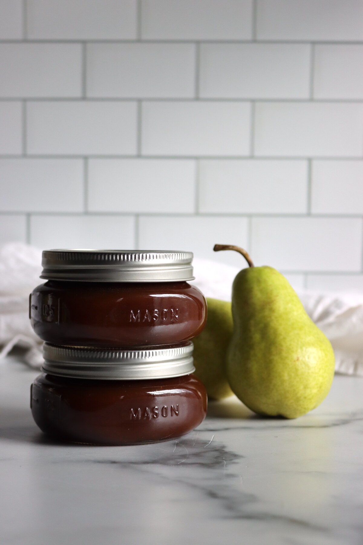 Maple Bourbon Pear Butter