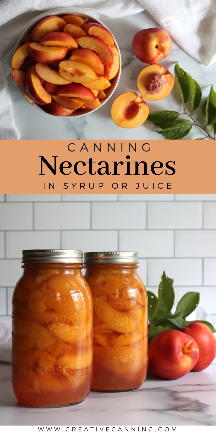 Nectarine Canning Instructions