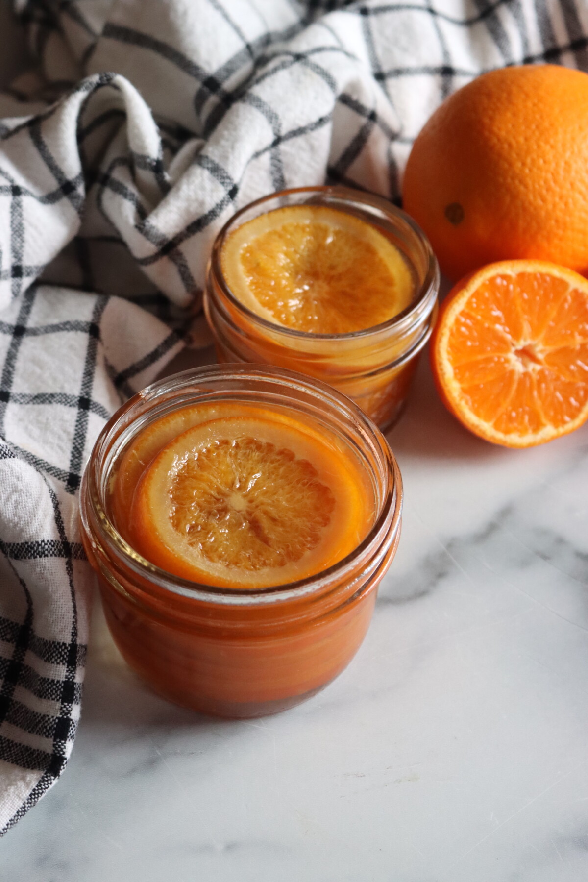 Orange Slices in Honey Syrup