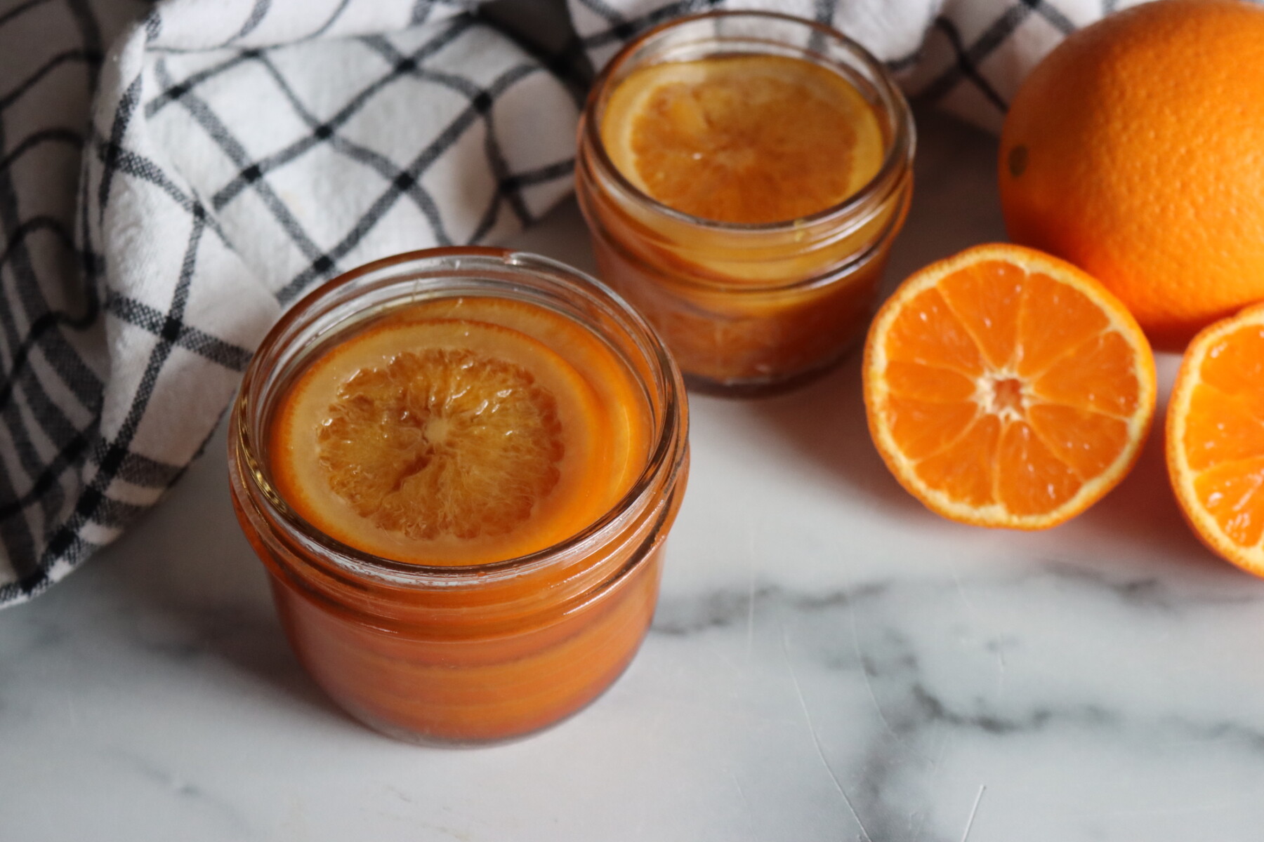 Orange Slices in Honey Syrup