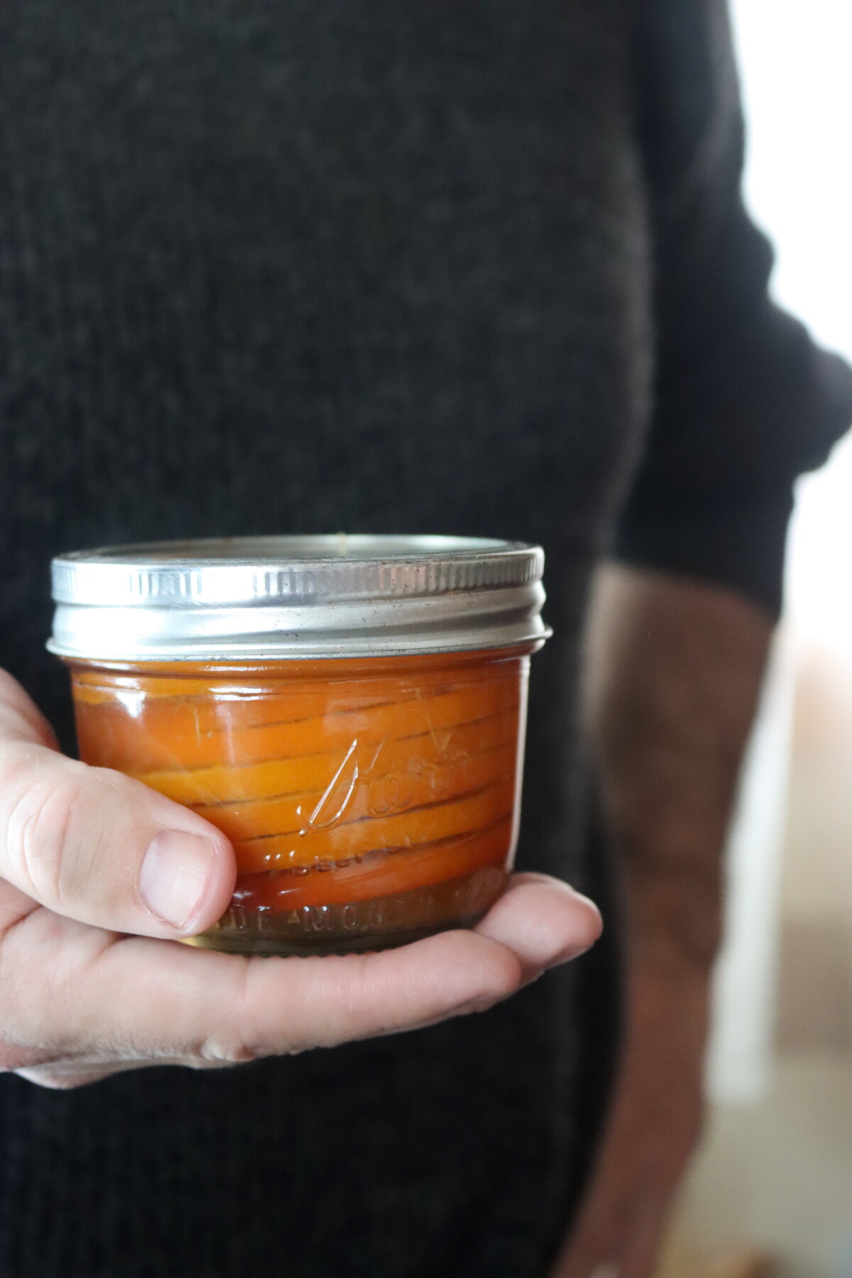 Orange Slices in Honey Syrup