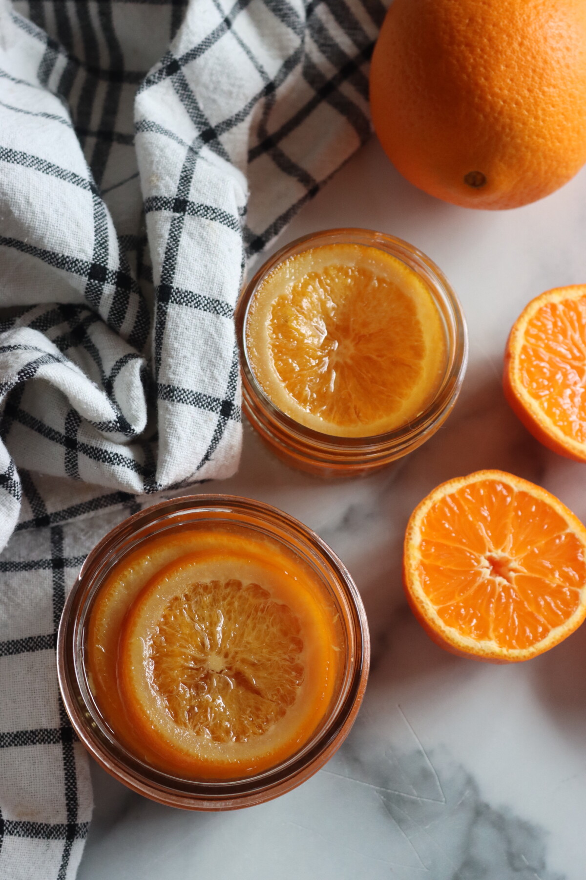 Orange Slices in Honey Syrup