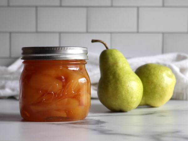 Pear Preserves Recipe