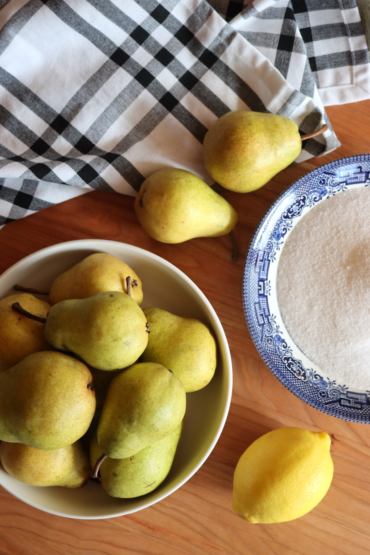 Pear Syrup Ingredients