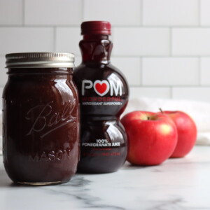 Pomegranate Applesauce