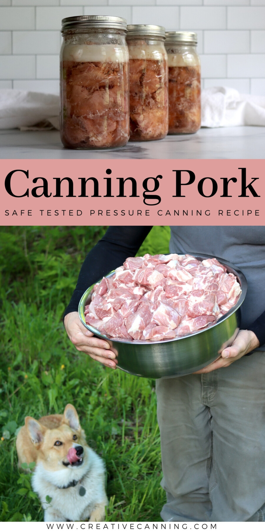 Pressure Canning Pork