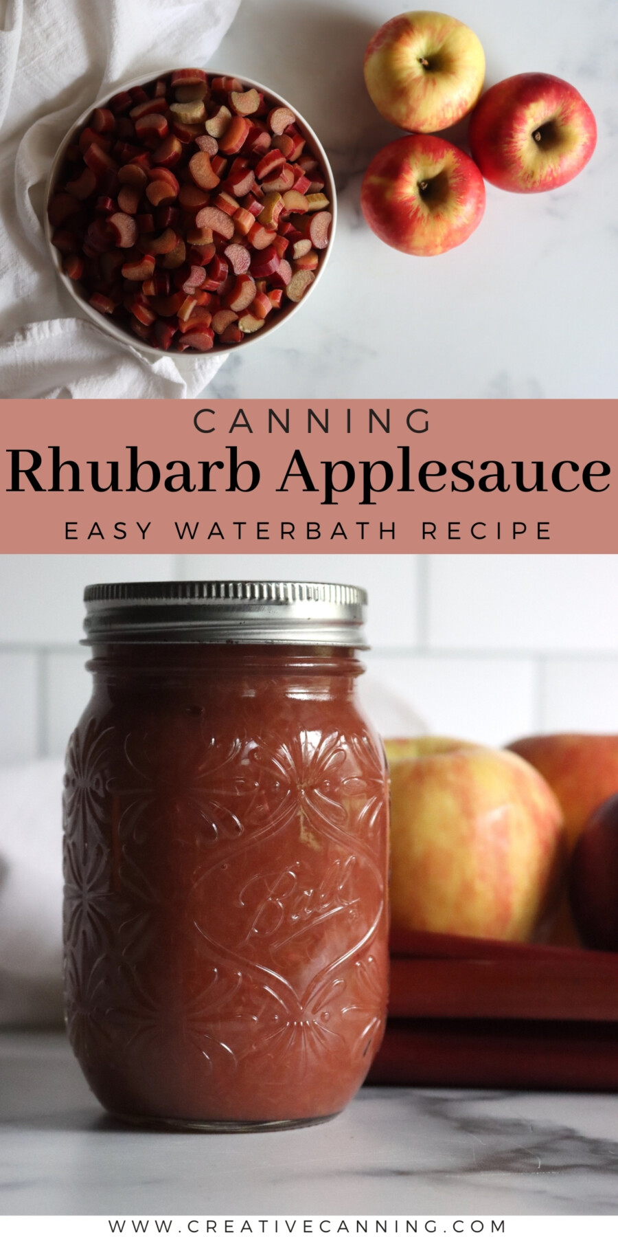 Rhubarb Applesauce Recipe
