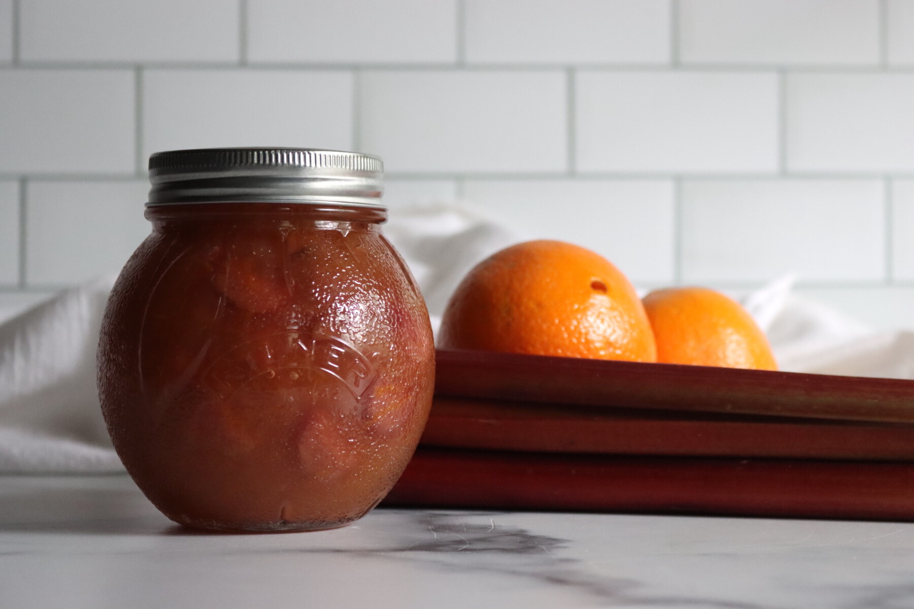Rhubarb Orange Jam