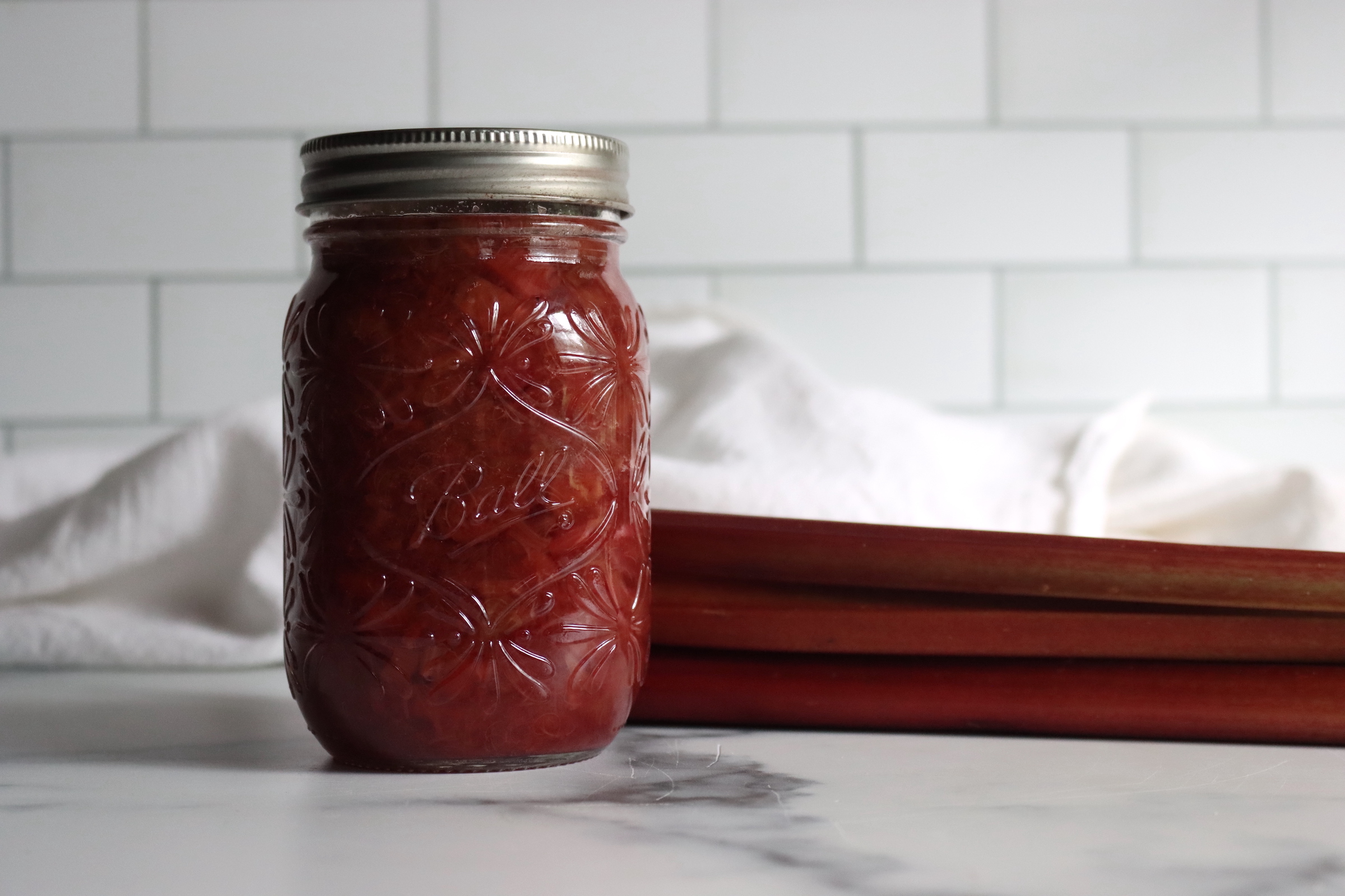 Rhubarb Sauce (or Compote) - Creative Canning