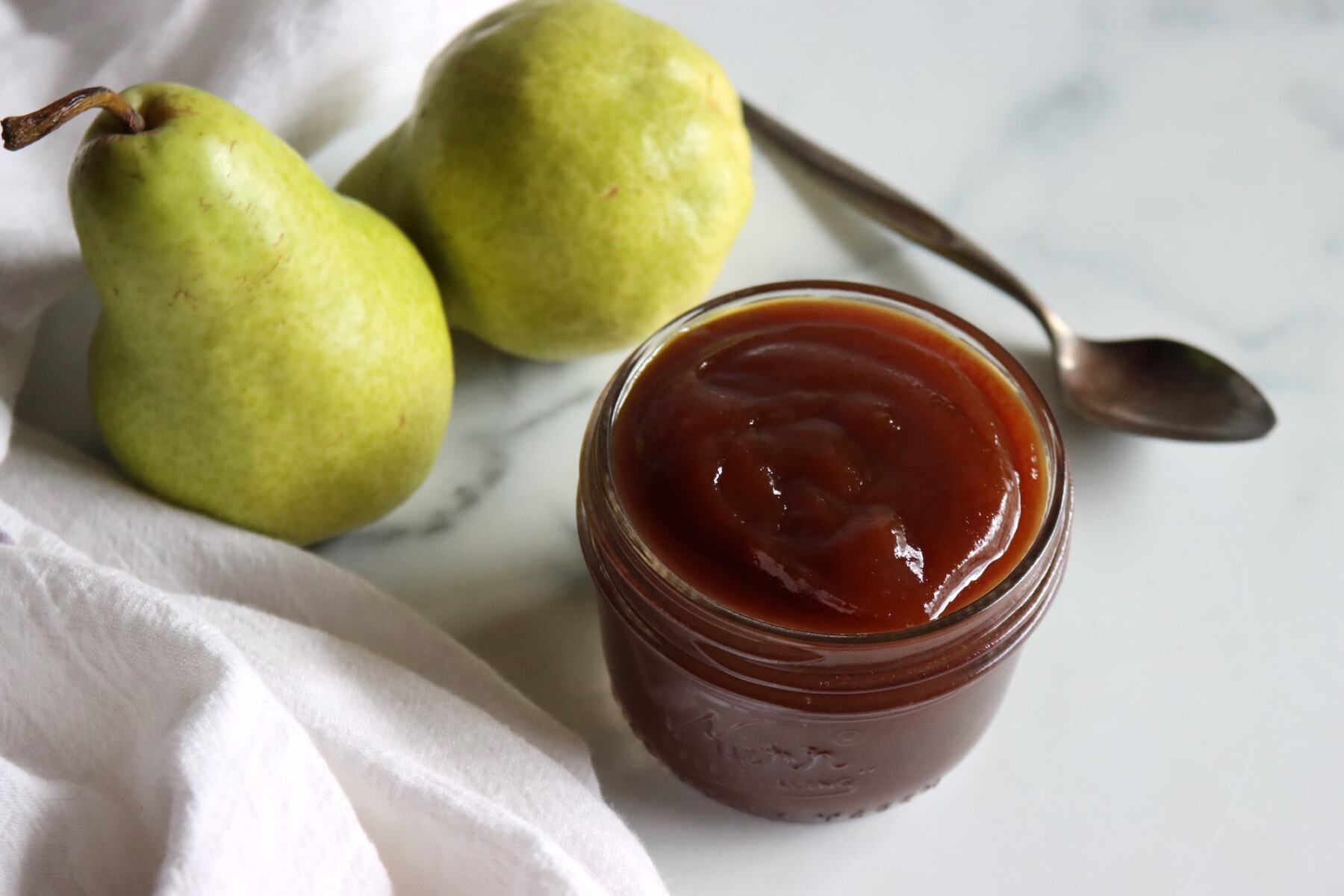 Salted Caramel Pear Butter