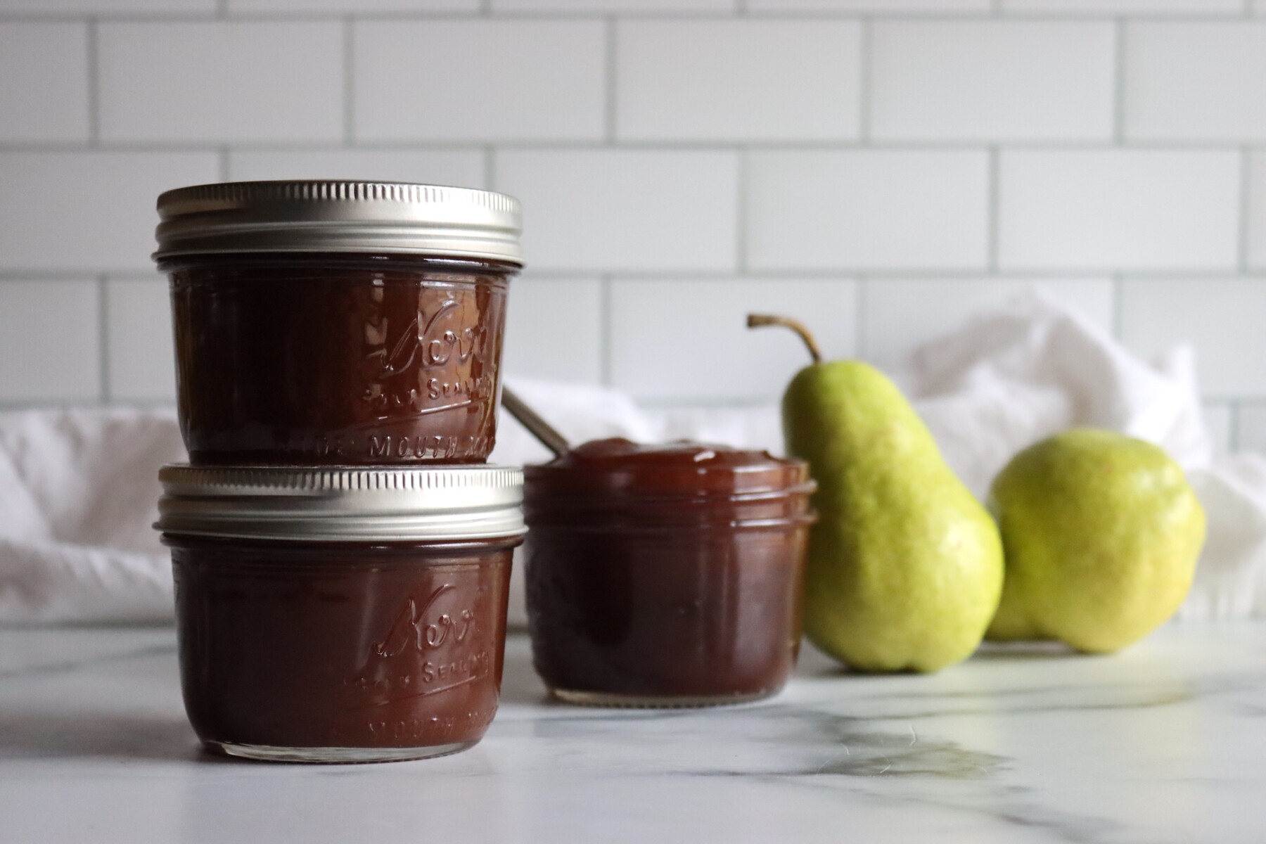 Salted Caramel Pear Butter