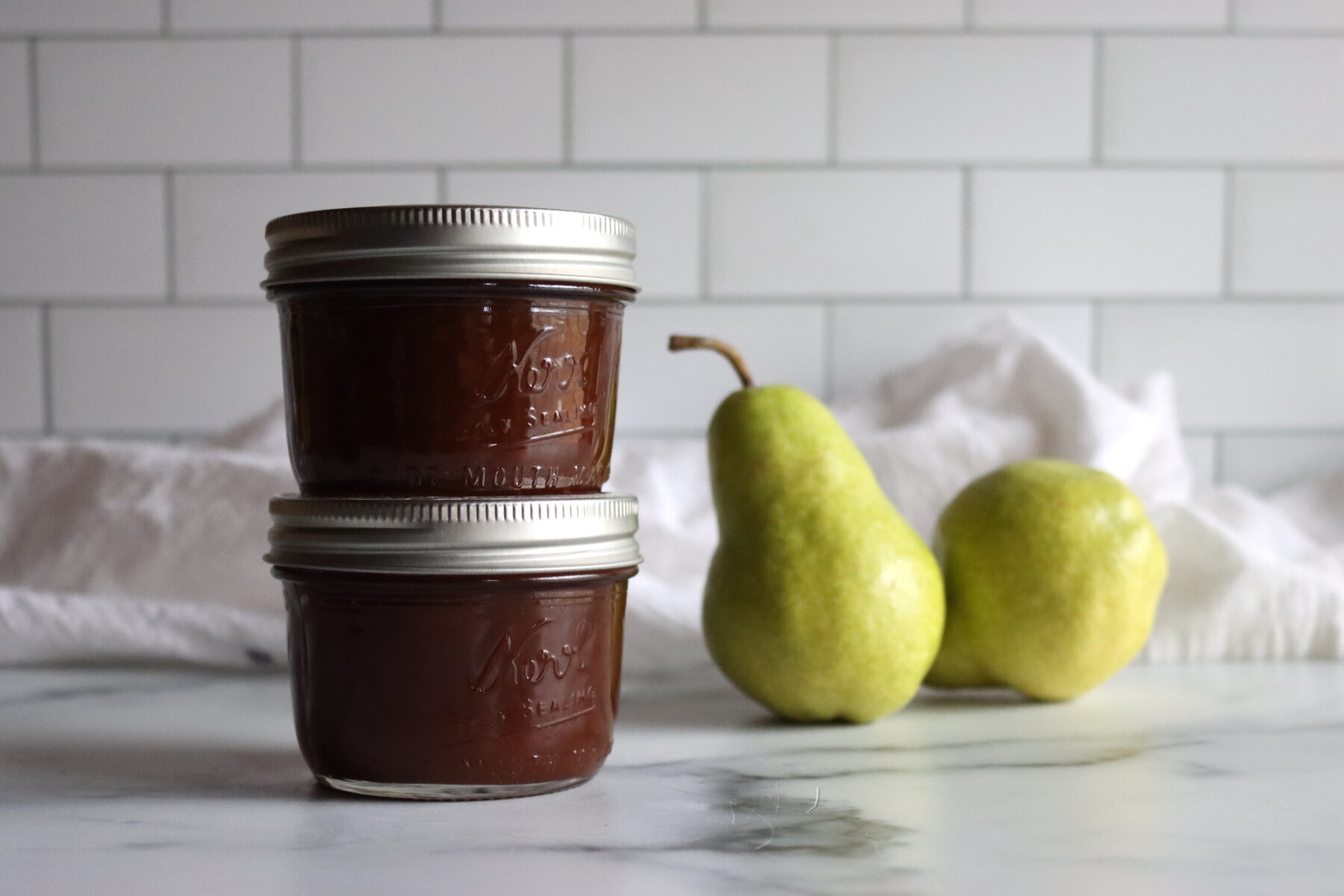 Salted Caramel Pear Butter
