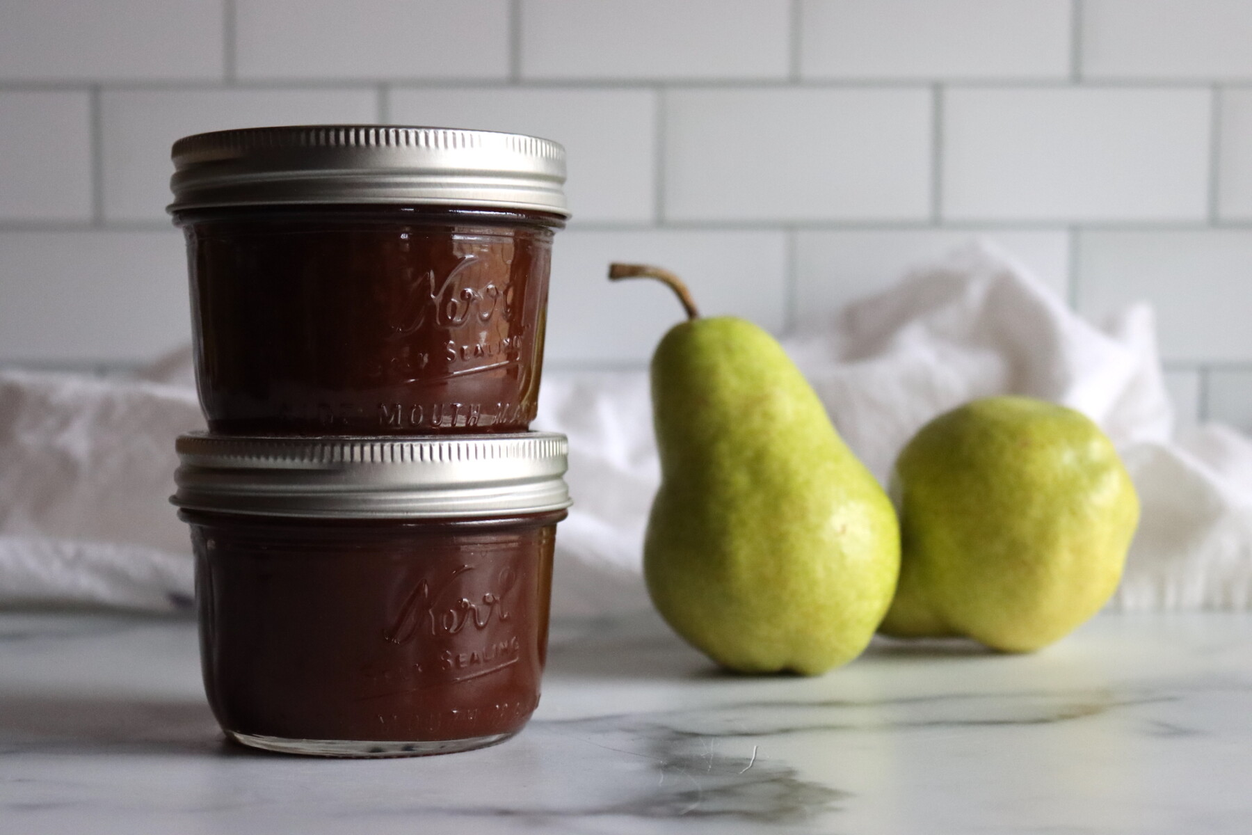 Salted Caramel Pear Butter