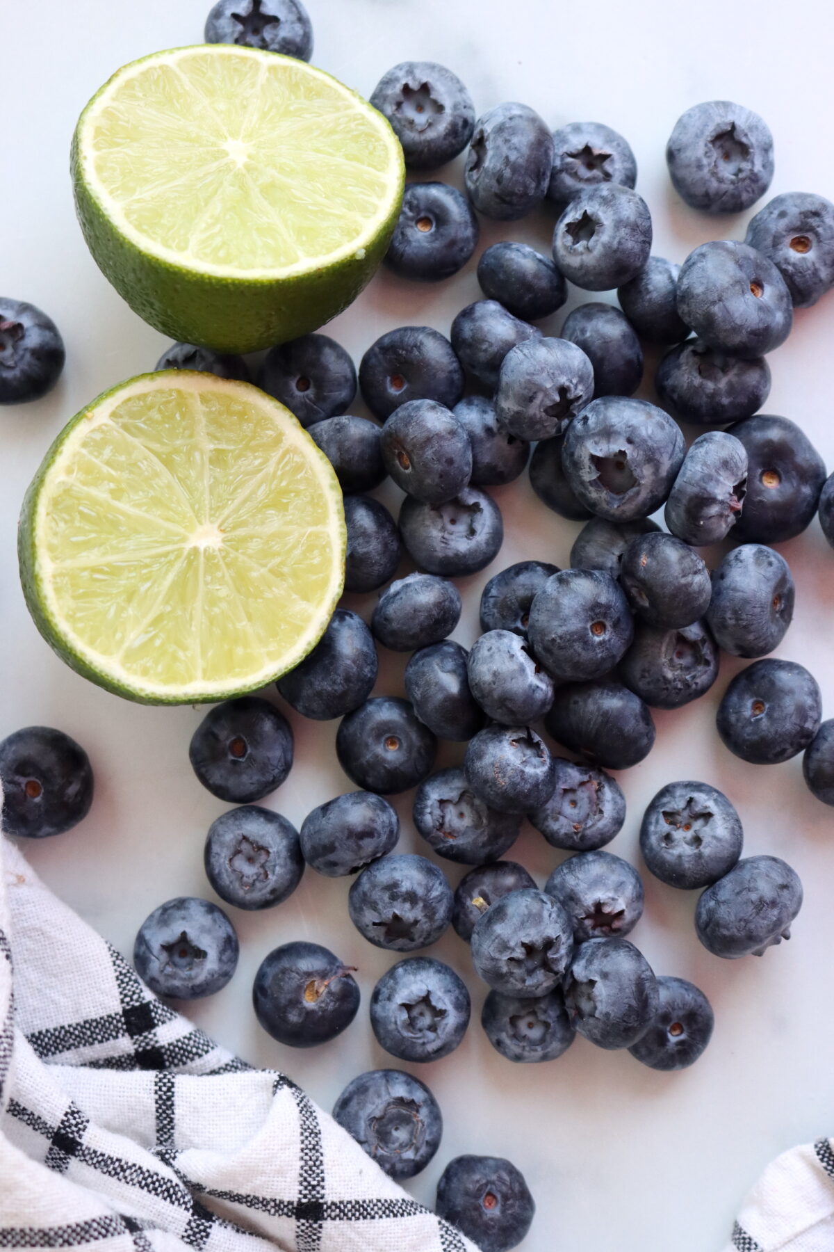 Blueberry Lime Jam Ingredients