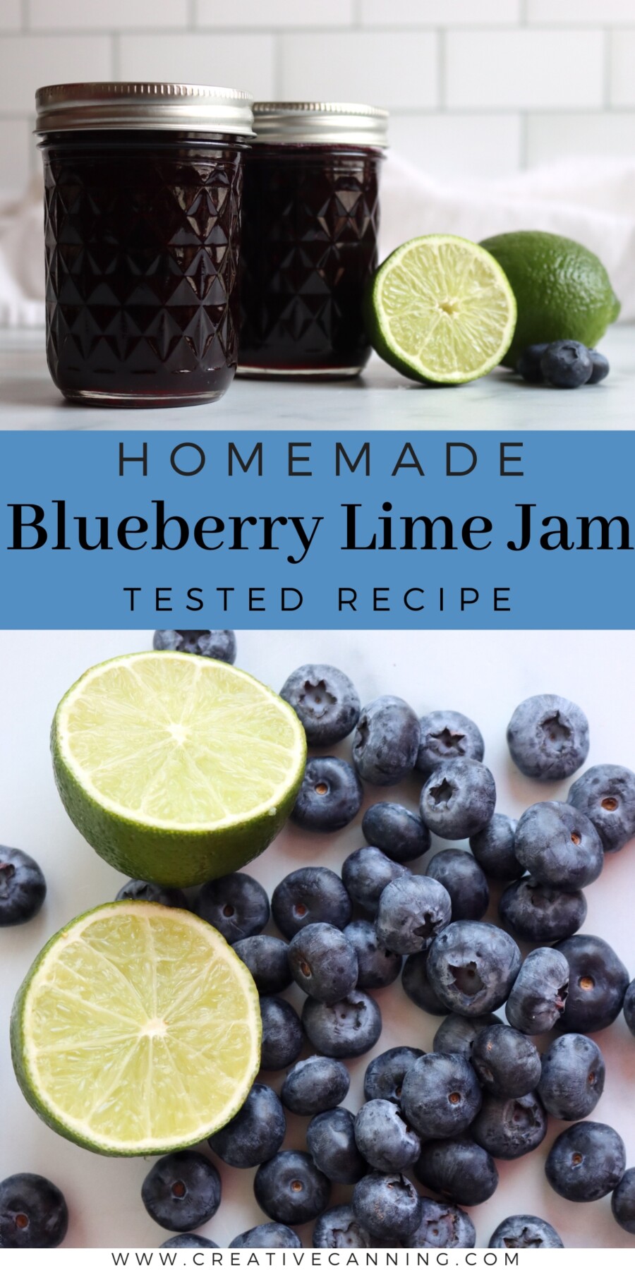 Blueberry Lime Jam Recipe