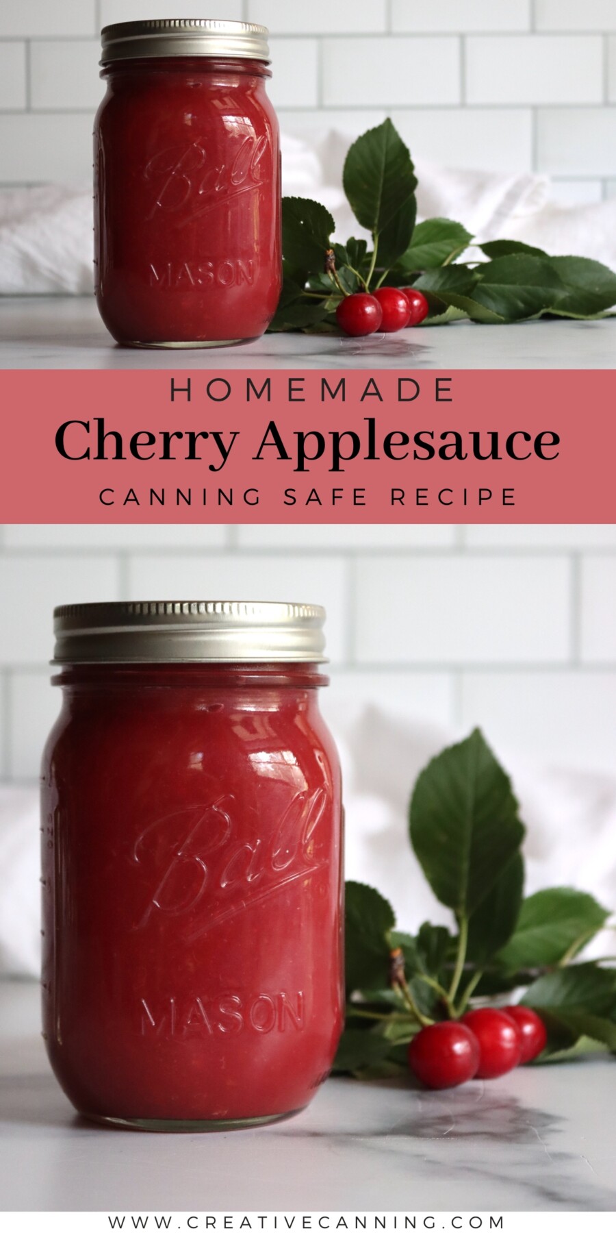 Cherry Applesauce Canning Recipe