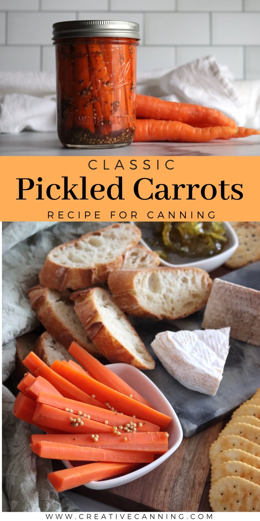 Classic Pickled Carrots