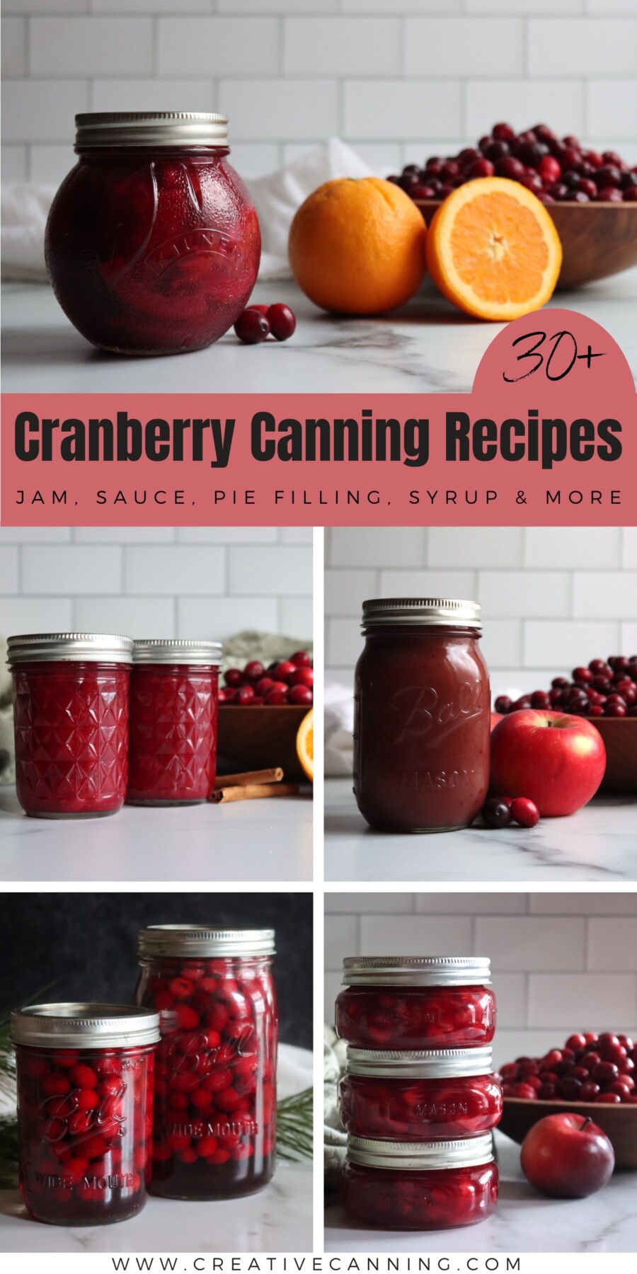 Cranberry Canning Recipes List